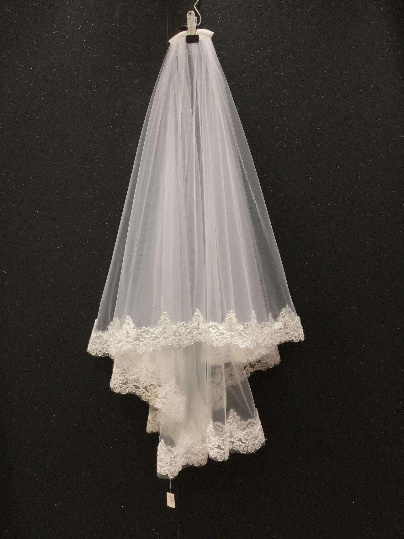 Voile bordure dentelle