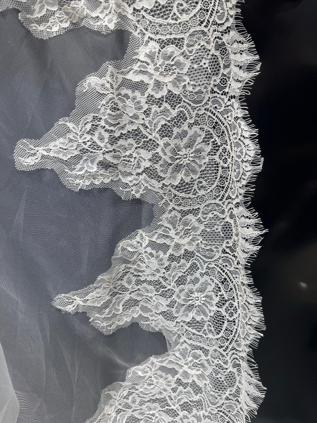 Voile mariée fluide