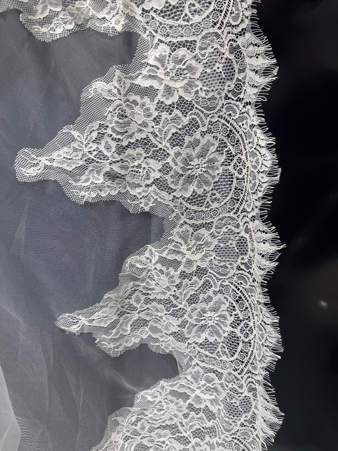 Voile mariée fluide