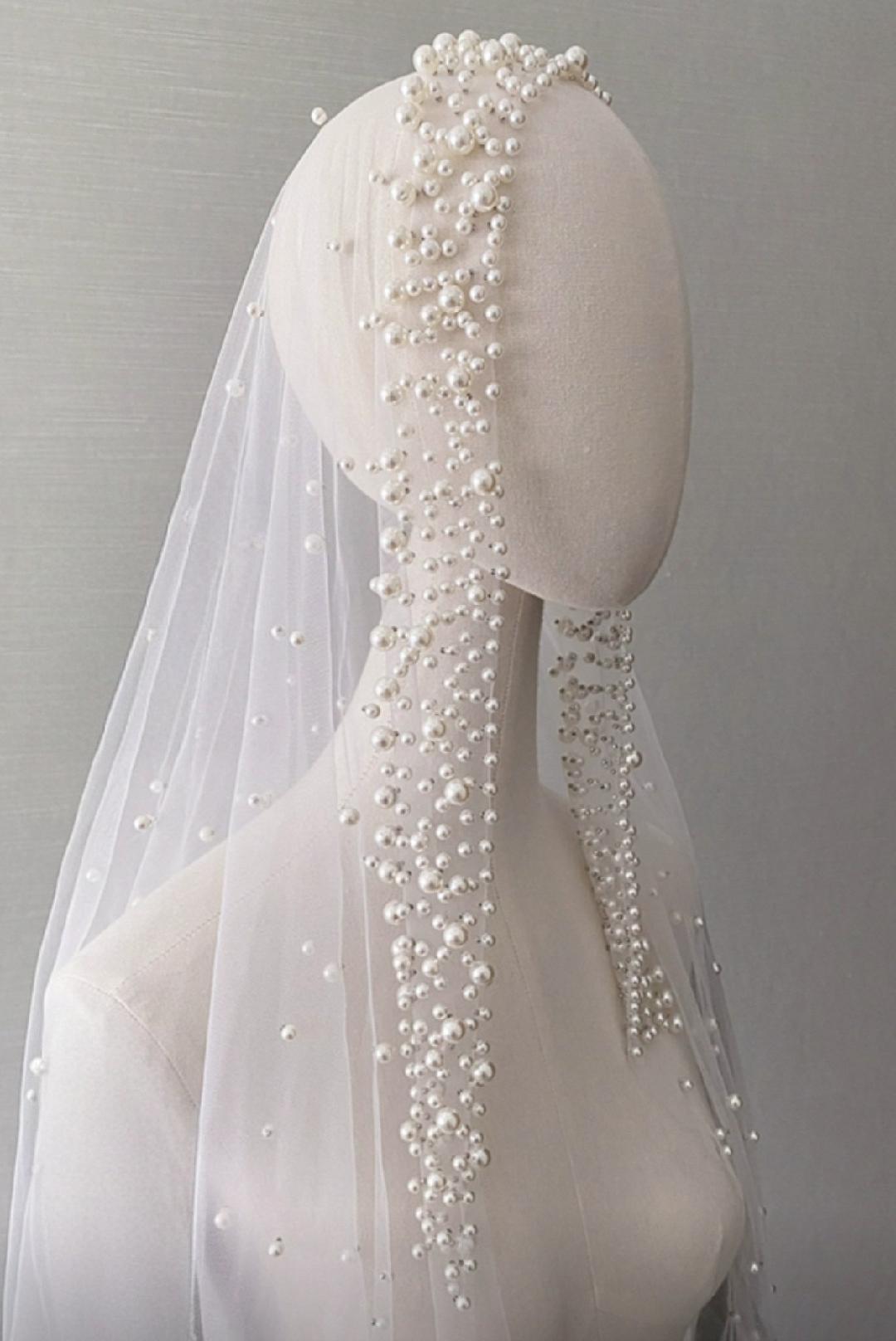 Voile perlée